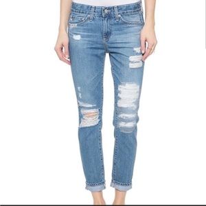 AG ADRIANO GOLDSCHMIED The Beau Slouchy Skinny Jeans